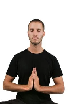 Meditation Pose Stock Photos