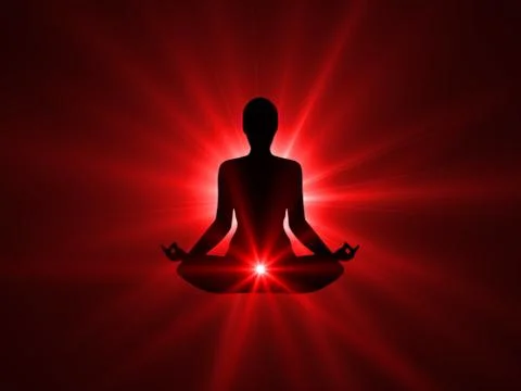 Meditation Root Chakra Activation, Basic Trust イラスト素材