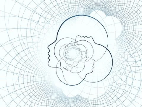 The Meditations on Soul Geometry Illustrazione stock