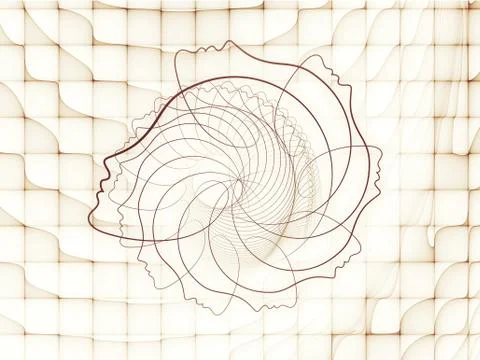 The Meditations on Soul Geometry Stock Illustration