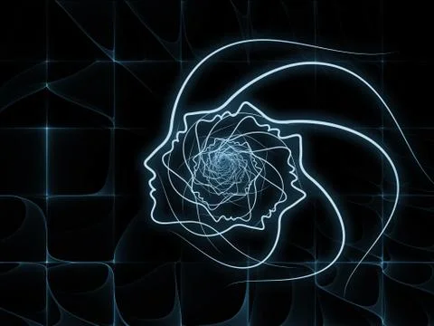 The Meditations on Soul Geometry Illustrazione stock