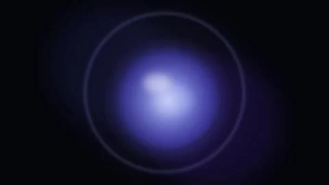 Meditative Luminous Sphere Expanding and Contracting with Blue and Lavender.. Stock Footage 345775306