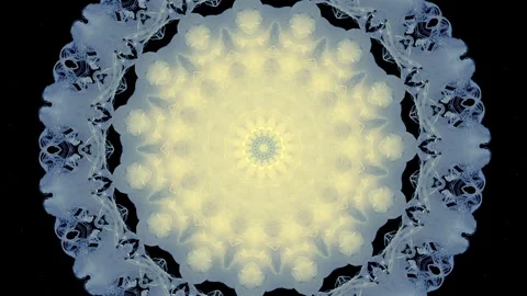 A meditative relaxing background. The psilocybin trip Stock-Footage 317425982