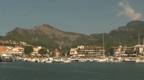 Mediterranean Beach Stock Footage 9274526