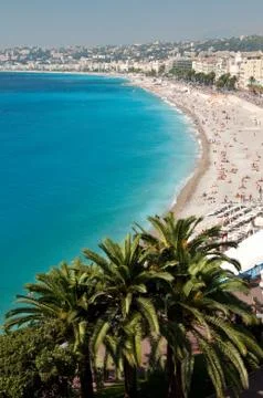 Mediterranean beach Stock Photos