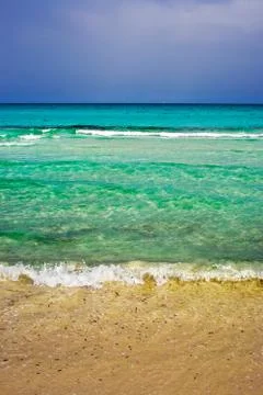 Mediterranean beach Stock Photos
