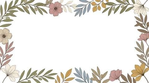 Mediterranean botanical frame vector illustration with lemons, olive branches Illustrazione stock