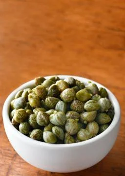 Mediterranean capers Stock Photos