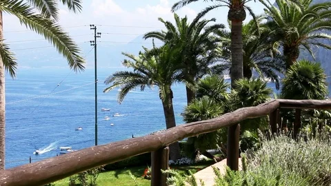 The Mediterranean from Capri Stock Footage 74461349