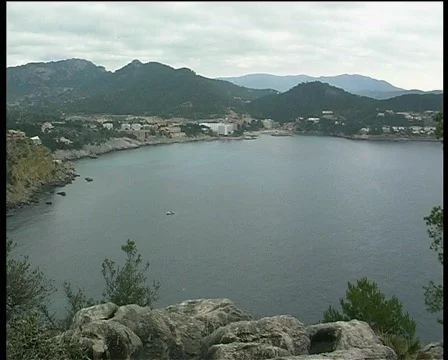 Mediterranean coast Stock Footage 123191