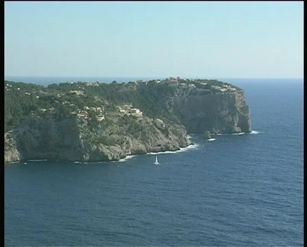 Mediterranean coast Stock Footage 123283