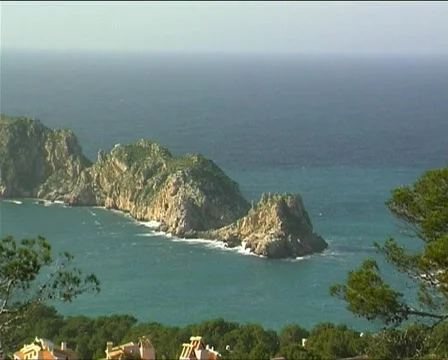 Mediterranean coast Stock Footage 137343
