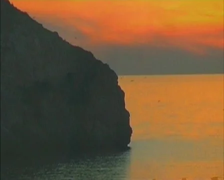 Mediterranean coast Stock Footage 141617