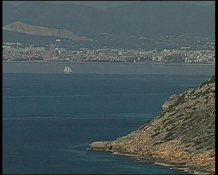 Mediterranean coast Stock Footage 141620