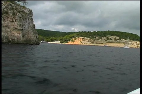 Mediterranean coast Stock Footage 398283