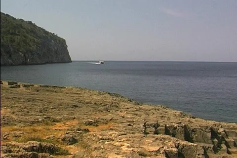 Mediterranean coast Stock Footage 398290
