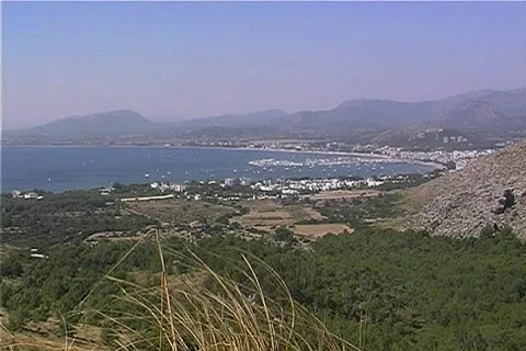 Mediterranean coast Stock Footage 398358