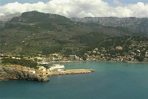 Mediterranean coast Stock Footage 398363
