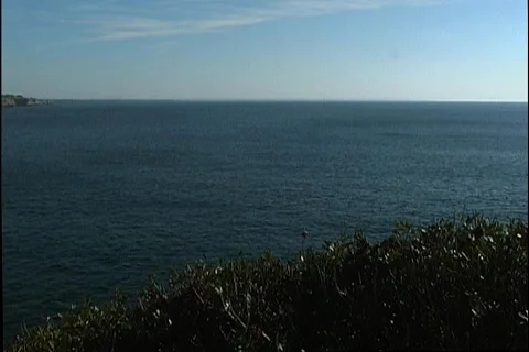 Mediterranean coast Stock Footage