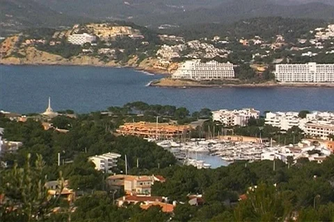 Mediterranean coast Stock Footage 398709