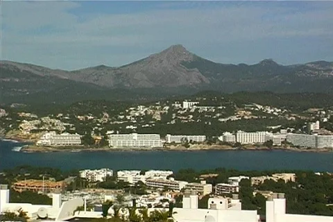Mediterranean coast Stock Footage 398723