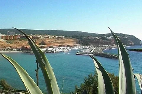Mediterranean coast Stock Footage 398725