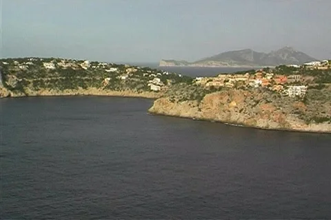 Mediterranean coast Stock Footage 398785