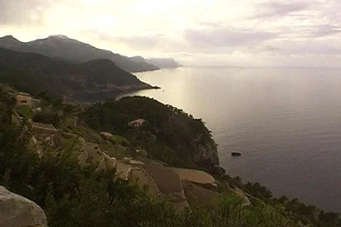 Mediterranean coast Stock Footage 398841