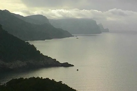 Mediterranean coast Stock Footage 398843