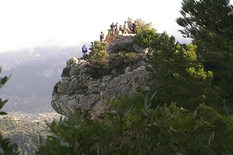 Mediterranean coast Stock Footage