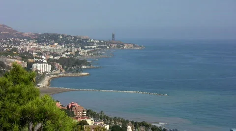 Mediterranean Coast 库存影片 680649