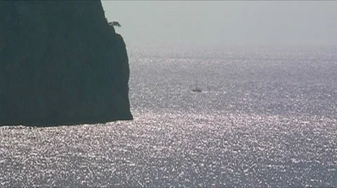 Mediterranean coast Stock Footage 3981135