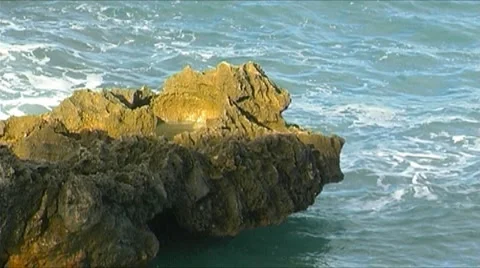Mediterranean coast Stock Footage 3981150