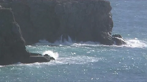 Mediterranean coast Stock Footage 3981173