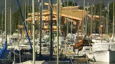 Mediterranean coast Stock Footage 3981218