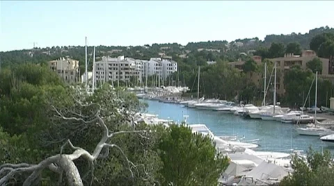 Mediterranean coast Stock Footage 3981826