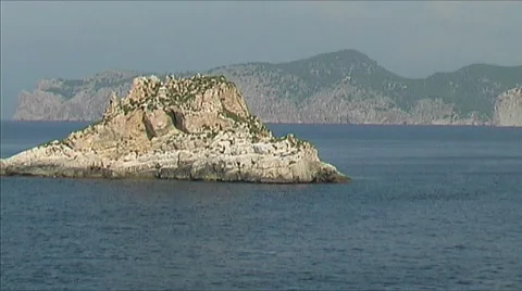 Mediterranean coast Stock Footage 3984347