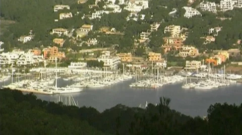 Mediterranean coast Stock Footage 4005379