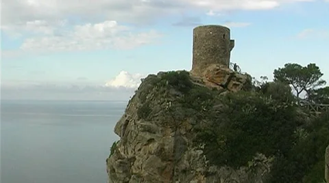 Mediterranean coast Stock Footage 4015761