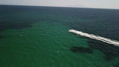 Mediterranean Coast Greece Vídeo Stock 287348395