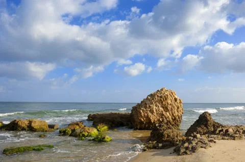 Mediterranean coast Stock Photos