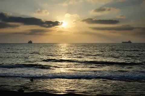 Mediterranean coast Stock Photos
