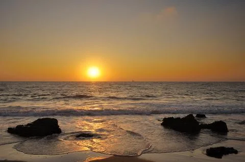 Mediterranean coast Stock Photos