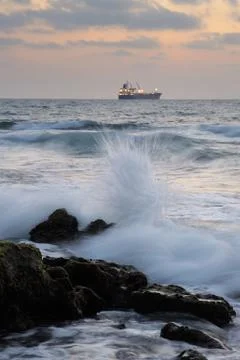 Mediterranean coast Stock Photos