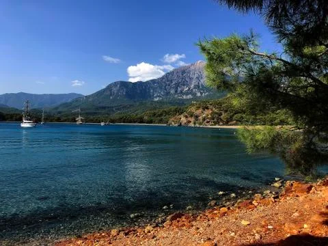 Mediterranean coast Stock Photos