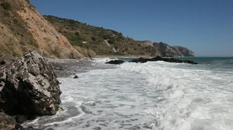 Mediterranean coast in Spain Vidéo 22325524