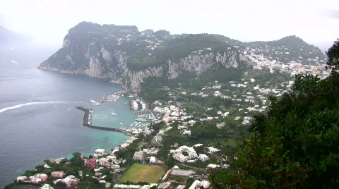 Mediterranean coastline Stock Footage 88768