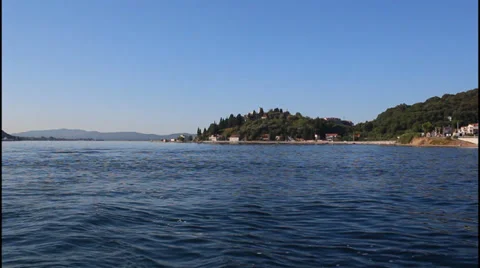 Mediterranean, coastline, timelapse Stock Footage 32690959