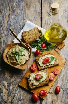 Mediterranean cuisine Fotos Stock