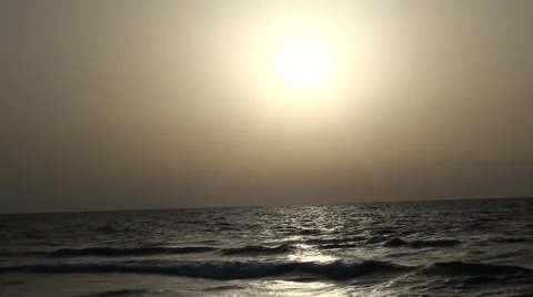 Mediterranean in evening time Stock Footage 41795284